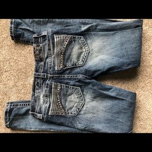 Miss Me Jeans, Size 28, Long Inseam 33”